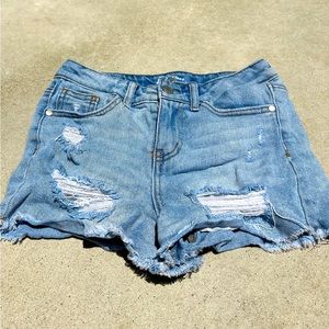 used ripped jean shorts girls